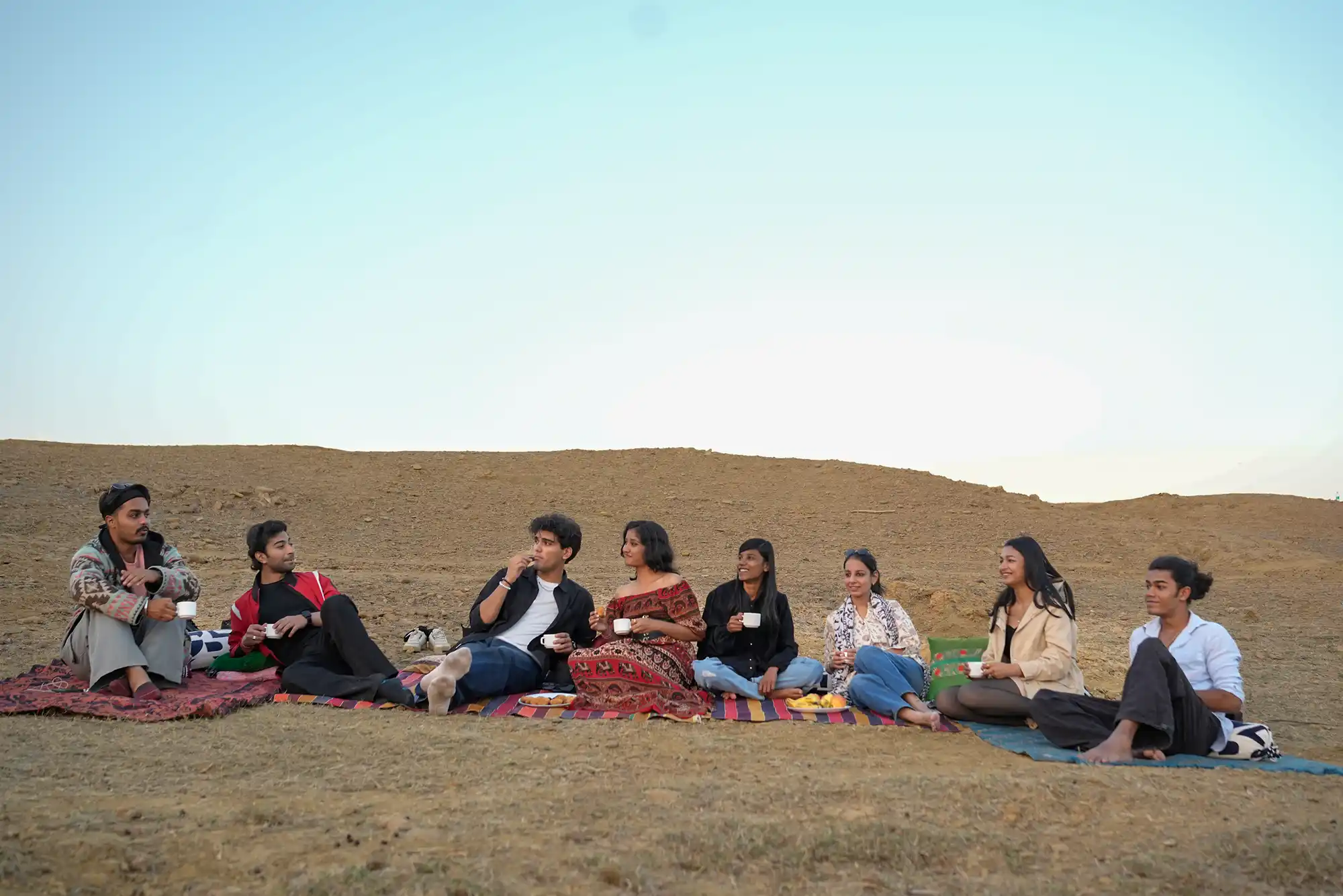 Slow desert high tea experience at oasis by Dreamtime Bungalows